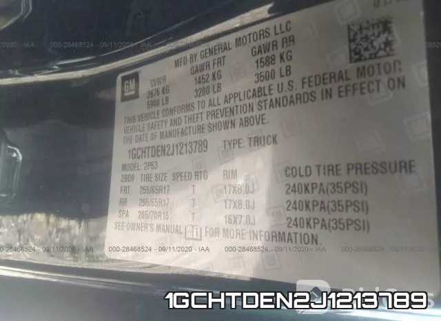 1GCHTDEN2J1213789 фото 10