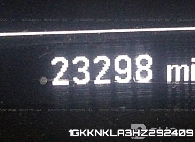 1GKKNKLA3HZ292409 фото 8
