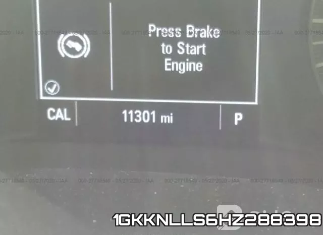1GKKNLLS6HZ288398 фото 8