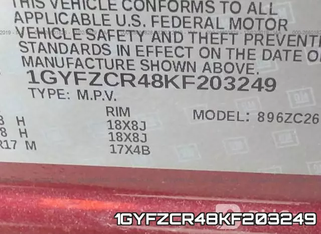 1GYFZCR48KF203249 фото 10