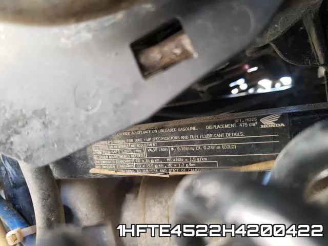 1HFTE4522H4200422 фото 2