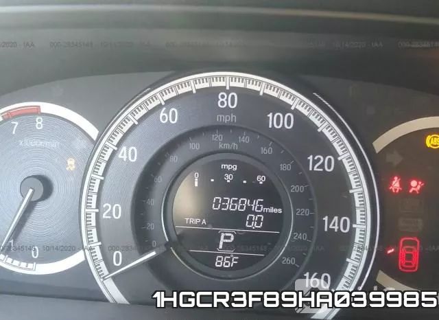 1HGCR3F89HA039985 фото 8