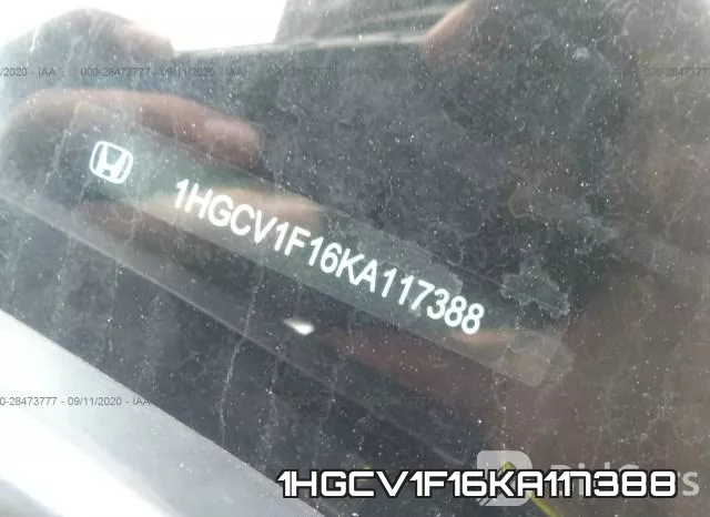 1HGCV1F16KA117388 фото 10
