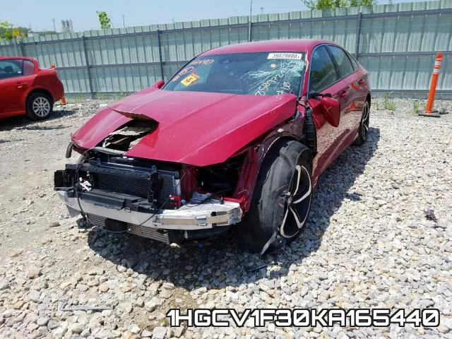 1HGCV1F30KA165440 фото 3