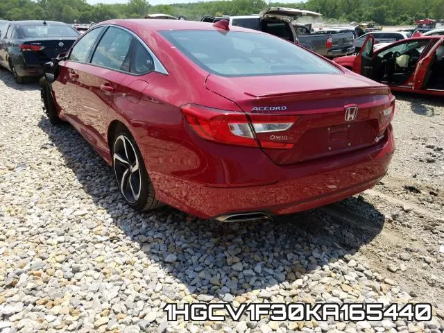 1HGCV1F30KA165440 фото 4