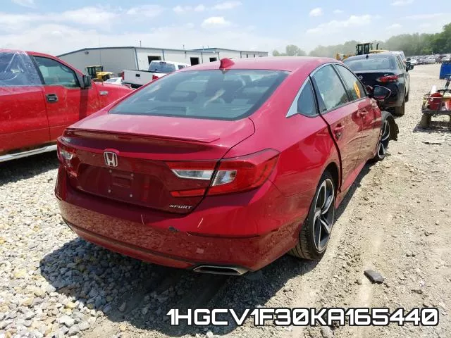 1HGCV1F30KA165440 фото 5