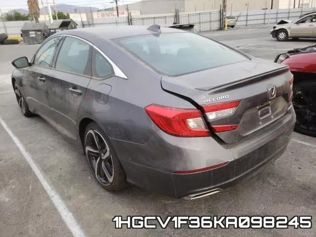 1HGCV1F36KA098245 фото 4
