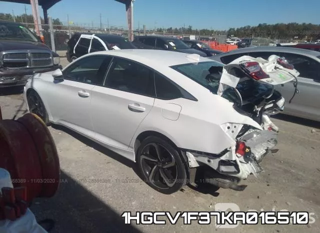 1HGCV1F37KA016510 фото 4