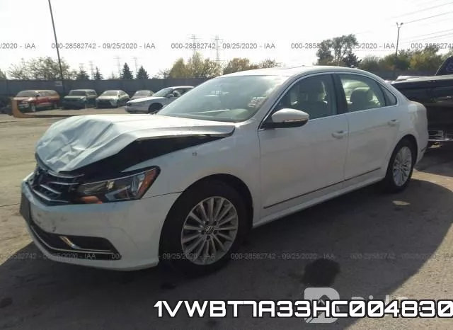 1VWBT7A33HC004830 фото 3