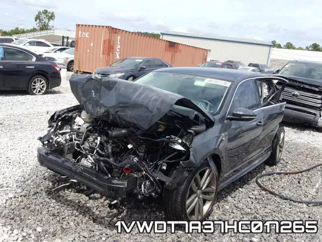 1VWDT7A37HC017265 фото 3