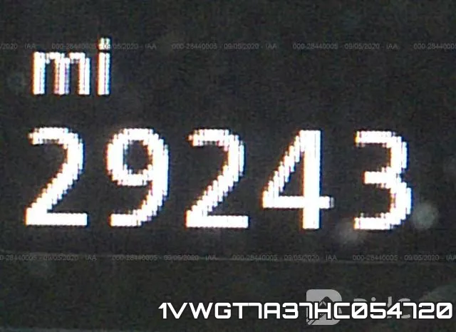 1VWGT7A37HC054720 фото 8