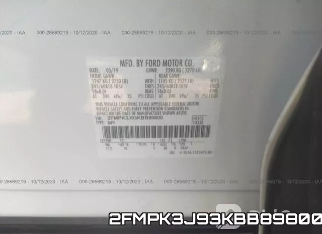 2FMPK3J93KBB89800 фото 10