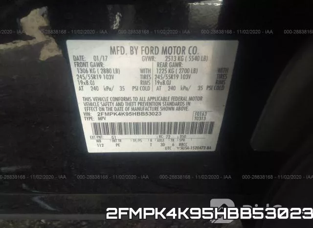 2FMPK4K95HBB53023 фото 10