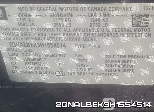 2GNALBEK3H1554514 фото 10