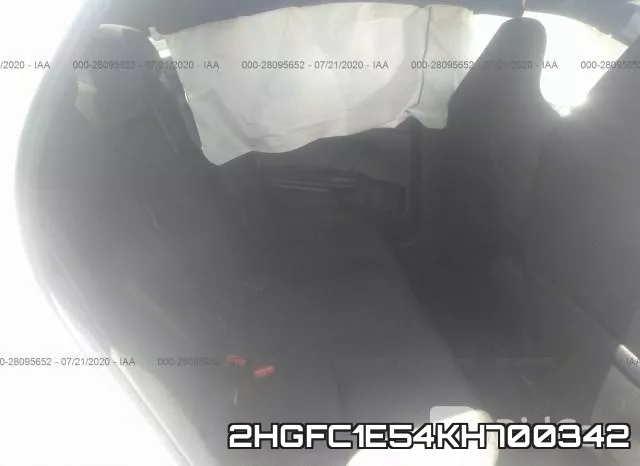 2HGFC1E54KH700342 фото 9