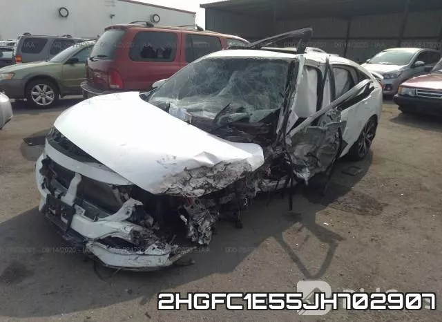 2HGFC1E55JH702907 фото 3