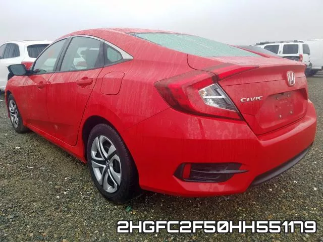 2HGFC2F50HH551179 фото 4