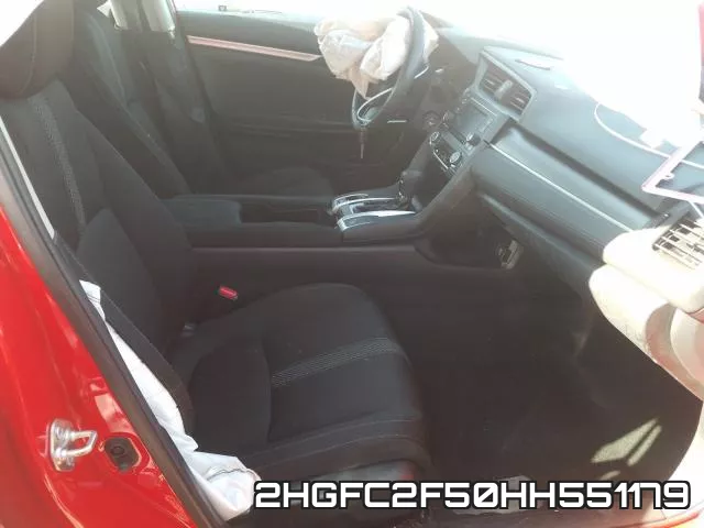 2HGFC2F50HH551179 фото 6