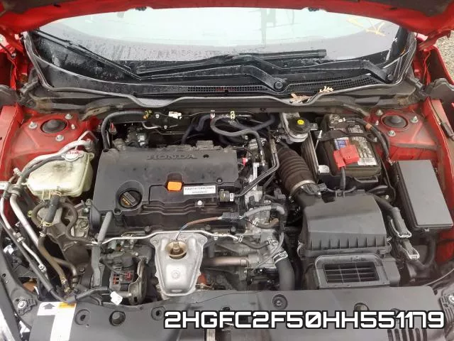 2HGFC2F50HH551179 фото 8