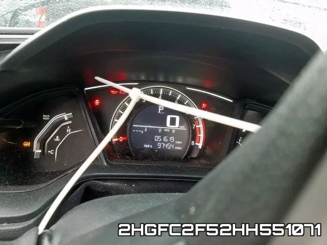 2HGFC2F52HH551071 фото 9