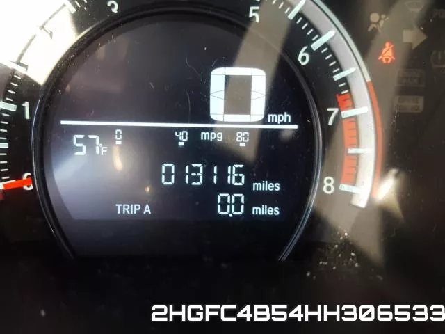 2HGFC4B54HH306533 фото 9