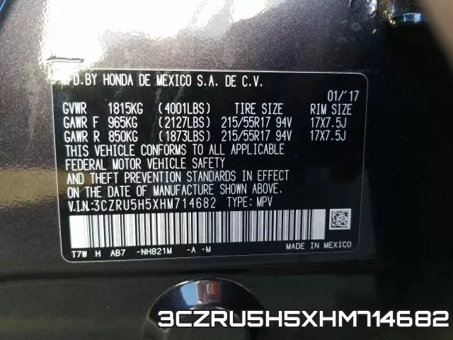 3CZRU5H5XHM714682 фото 2