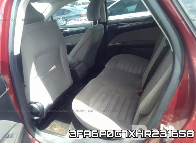 3FA6P0G7XHR231658 фото 9
