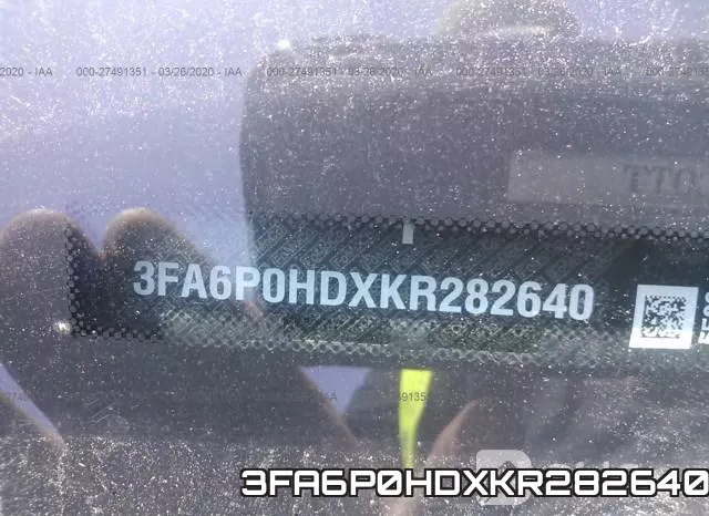 3FA6P0HDXKR282640 фото 10