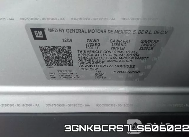 3GNKBCRS7LS606022 фото 10