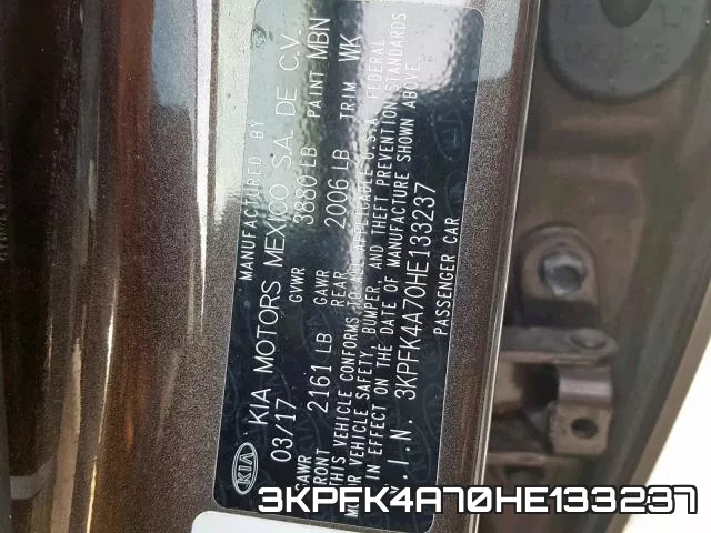 3KPFK4A70HE133237 фото 2