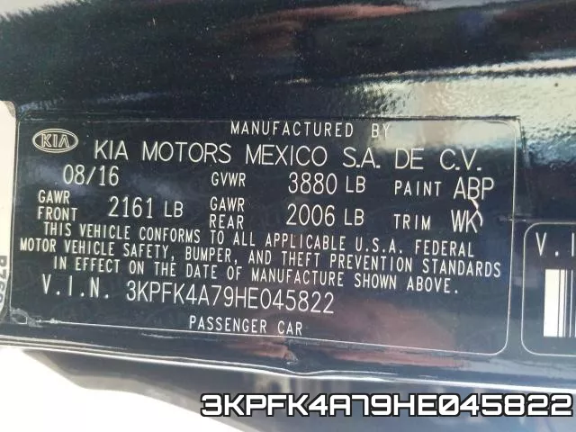 3KPFK4A79HE045822 фото 2