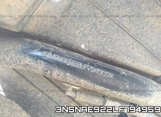3NSNAE922LF794959 фото 2