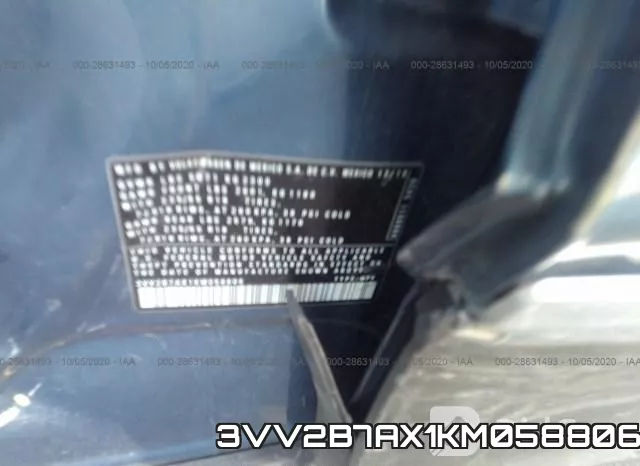 3VV2B7AX1KM058806 фото 10