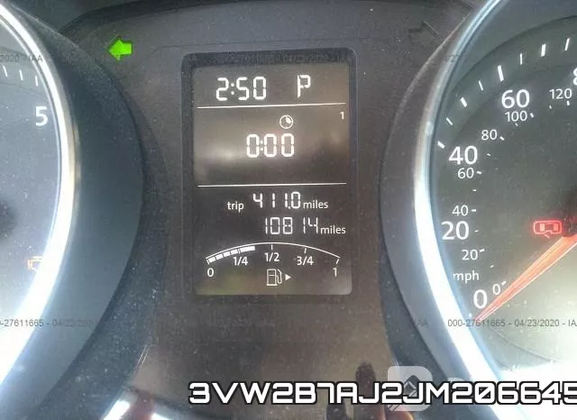 3VW2B7AJ2JM206645 фото 8