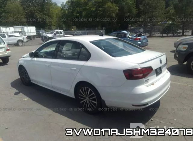 3VWD17AJ5HM324078 фото 4