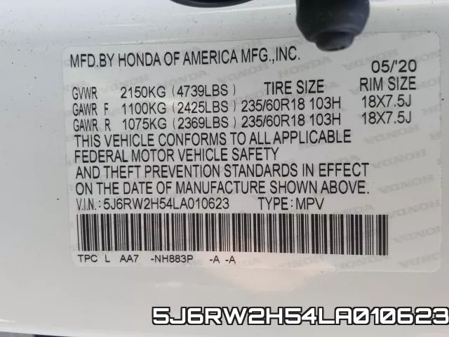 5J6RW2H54LA010623 фото 2
