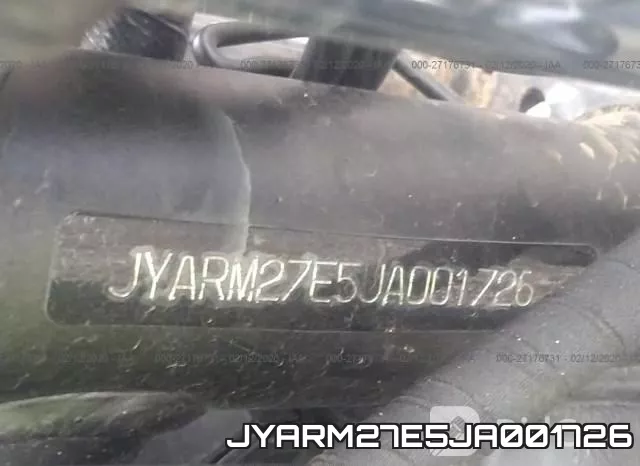 JYARM27E5JA001726 фото 2