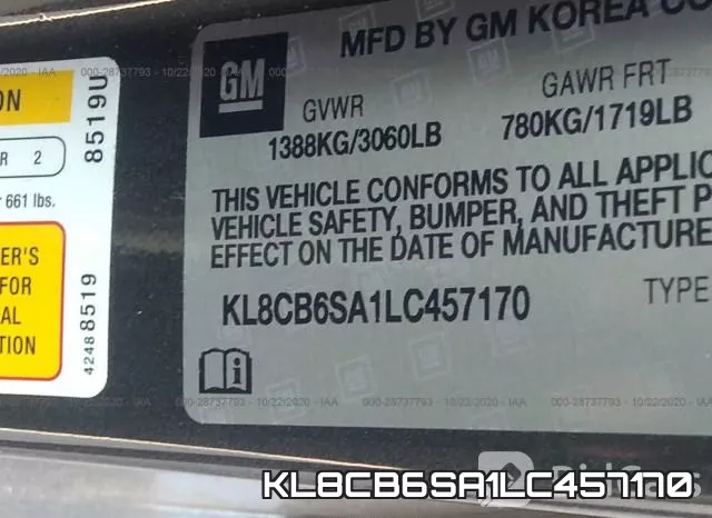 KL8CB6SA1LC457170 фото 10