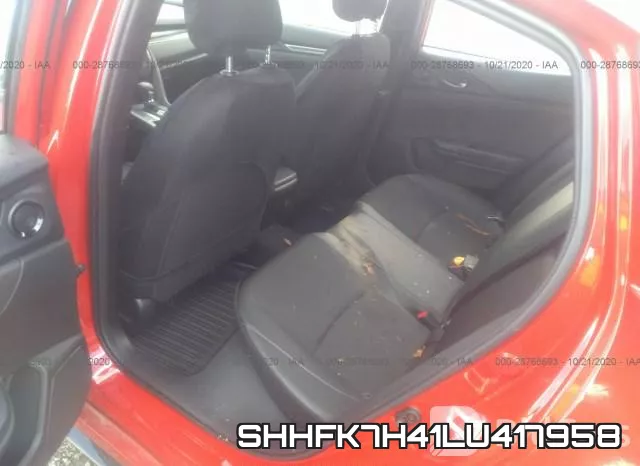 SHHFK7H41LU417958 фото 9