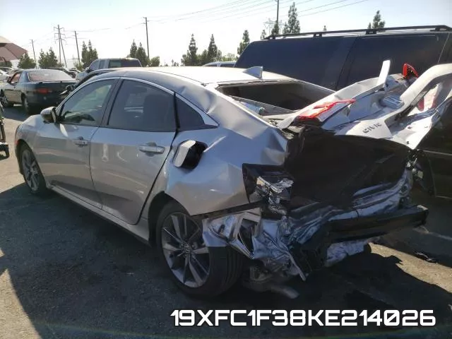 19XFC1F38KE214026 фото 4