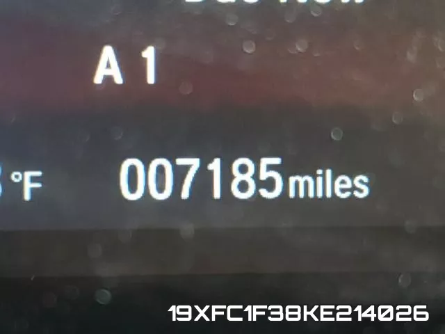 19XFC1F38KE214026 фото 9