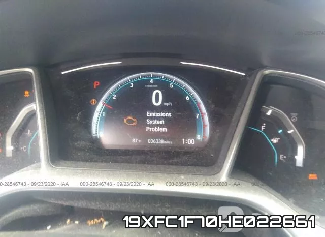 19XFC1F70HE022661 фото 8
