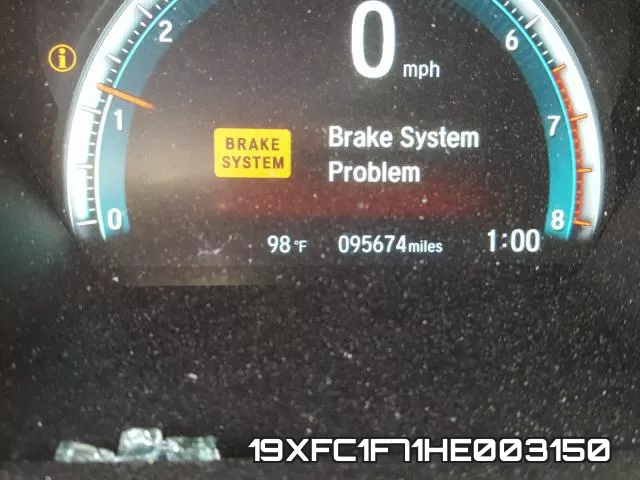 19XFC1F71HE003150 фото 9