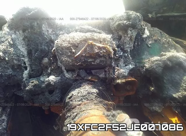 19XFC2F52JE007086 фото 8