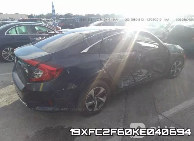 19XFC2F60KE040694 фото 5