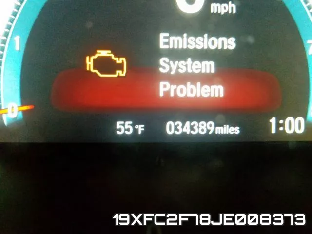 19XFC2F78JE008373 фото 9