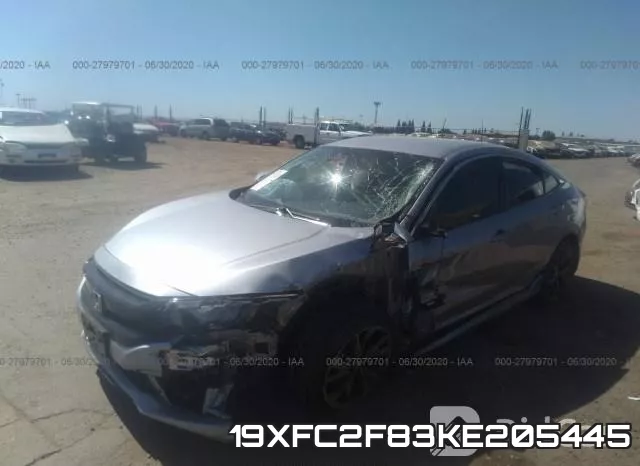 19XFC2F83KE205445 фото 3