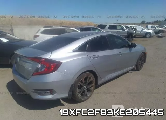 19XFC2F83KE205445 фото 5