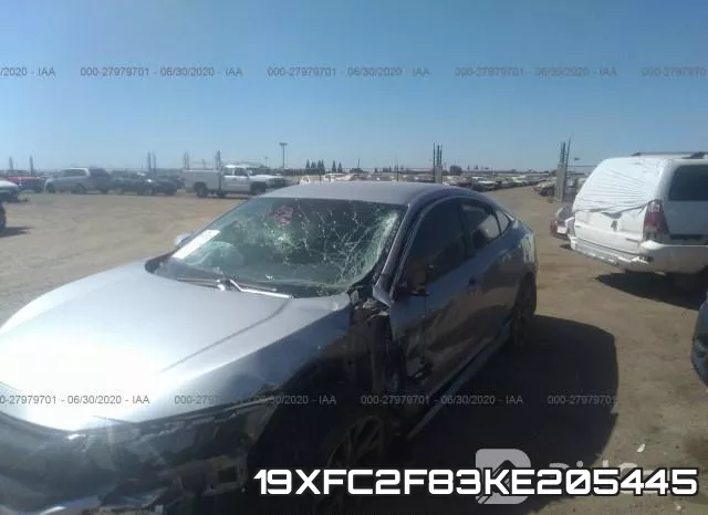 19XFC2F83KE205445 фото 7