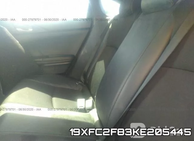 19XFC2F83KE205445 фото 9